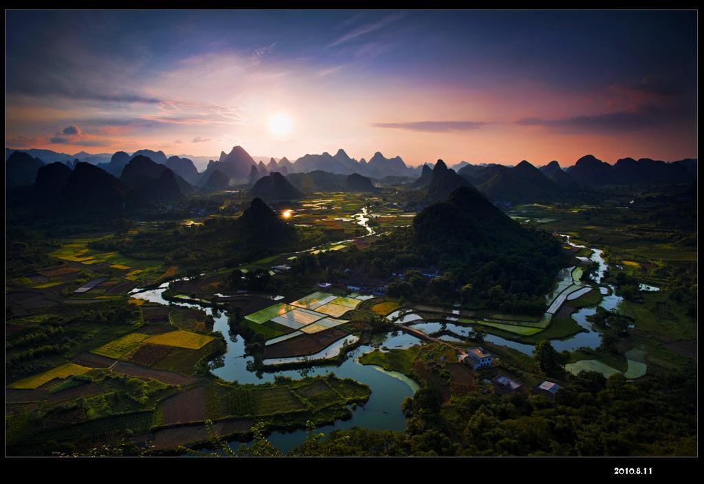 Yangshuo Leisure Tea Lodge Bagian luar foto