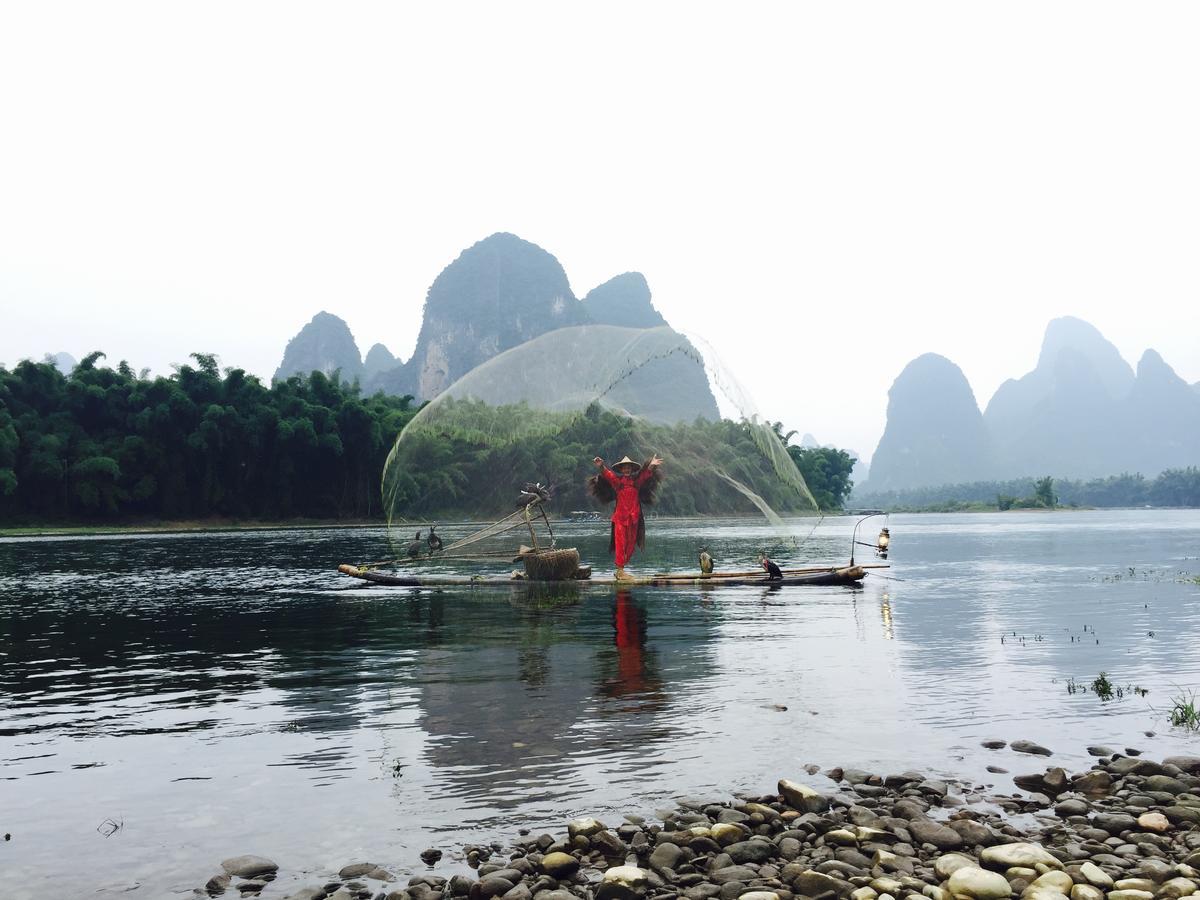 Yangshuo Leisure Tea Lodge Bagian luar foto