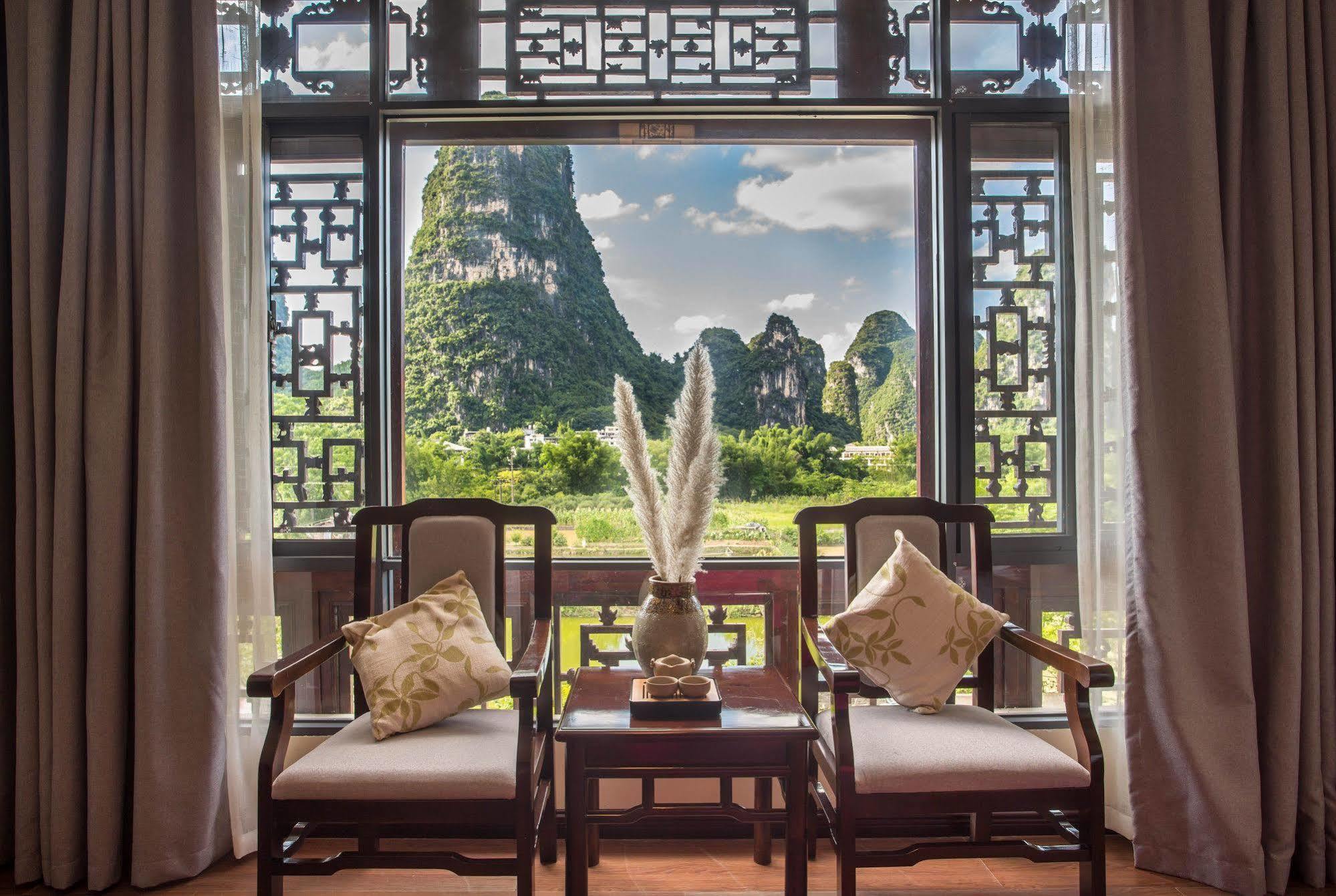 Yangshuo Leisure Tea Lodge Bagian luar foto