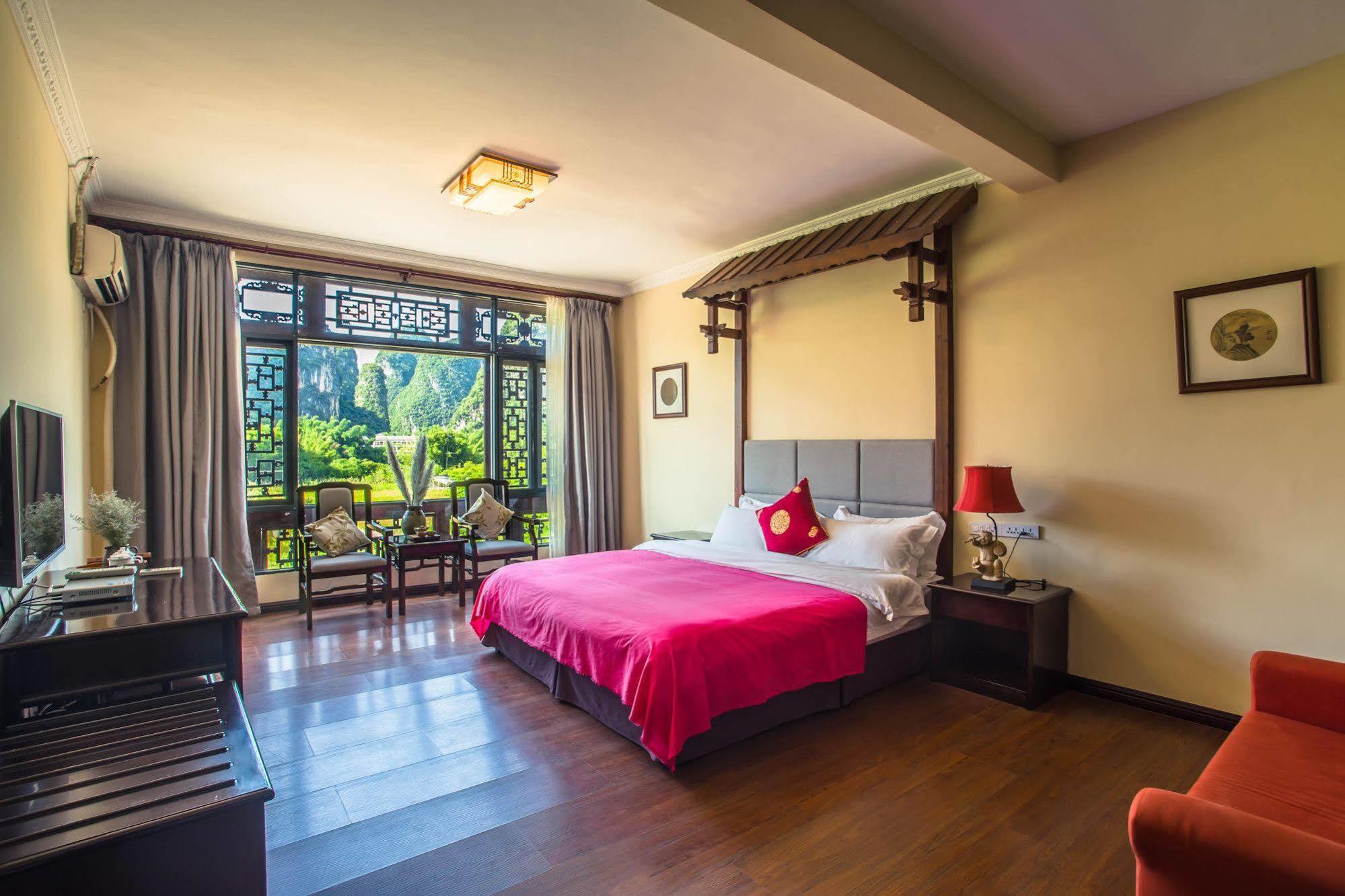 Yangshuo Leisure Tea Lodge Bagian luar foto
