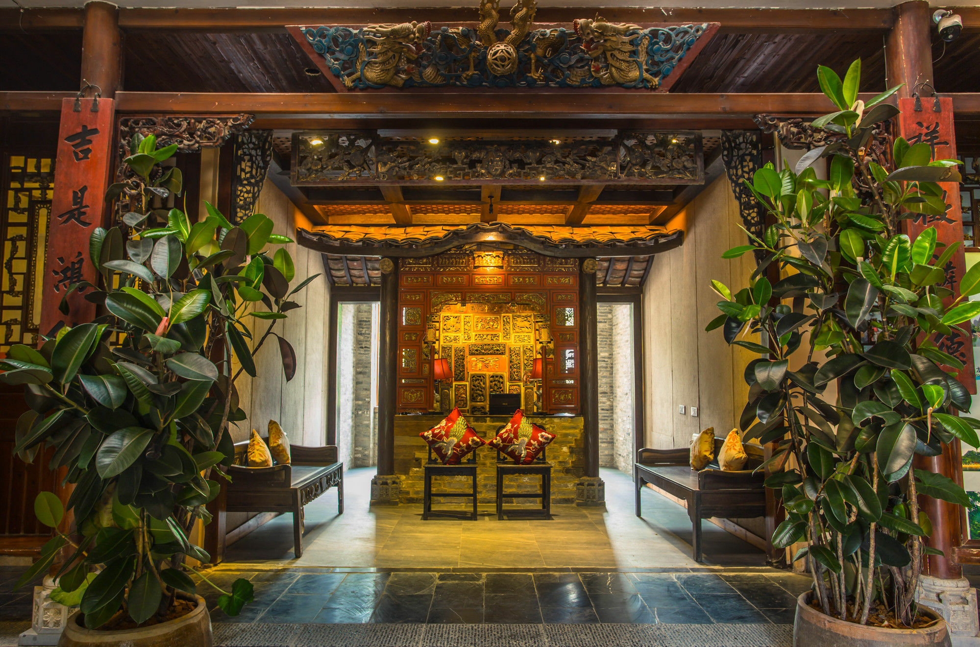 Yangshuo Leisure Tea Lodge Bagian luar foto