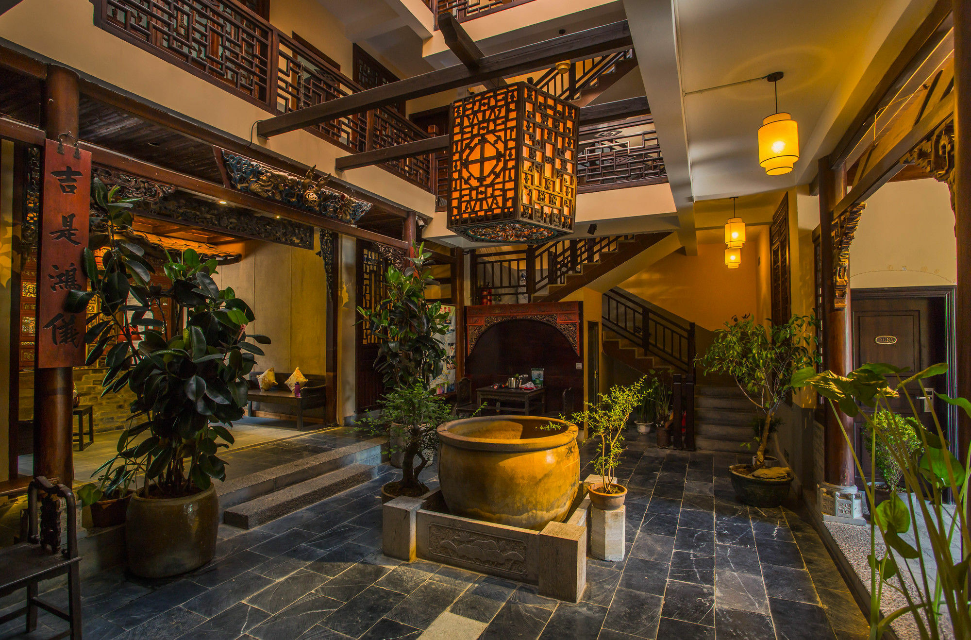Yangshuo Leisure Tea Lodge Bagian luar foto